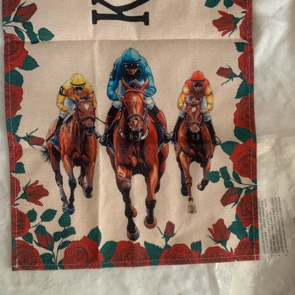 Kentucky Derby Floral Banner - Picture 4 of 6